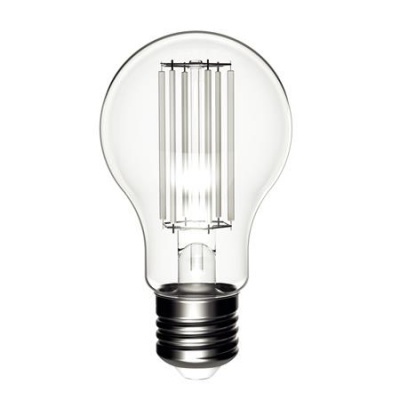 LED izzó, filament, E27, gömb, A60, 10,5W, 1521lm, 4000K, AVIDE