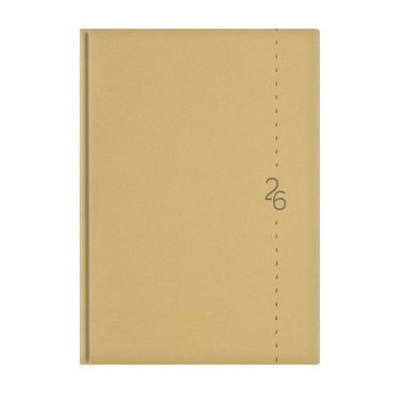 Naptár, tervező, B5, heti, TOPTIMER "Linea", bézs